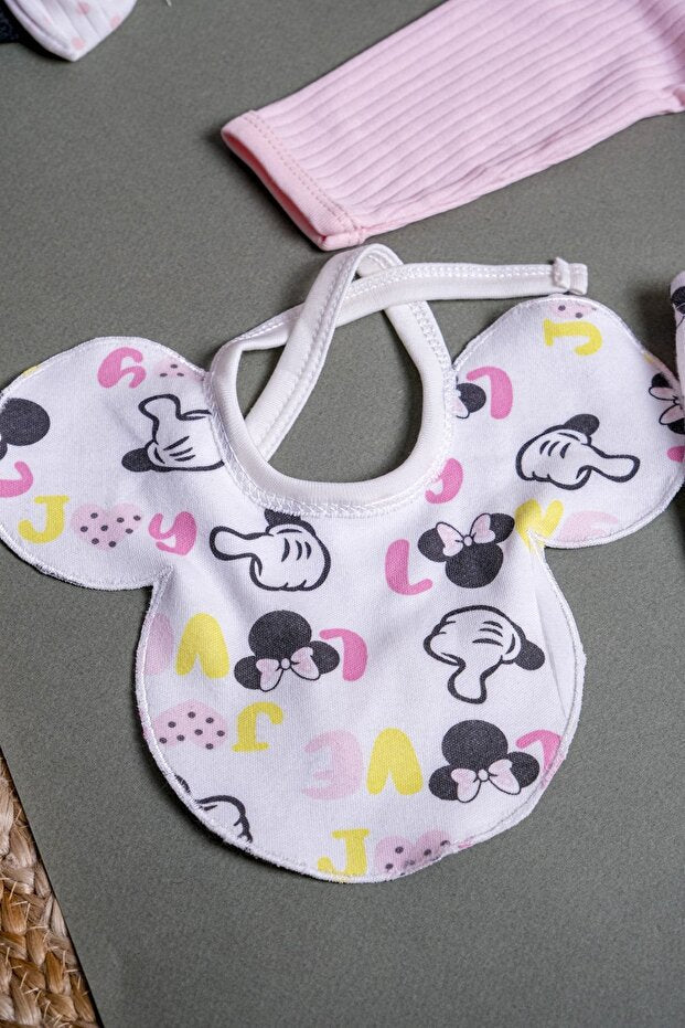 Premium Minnie Mouse 5 - Piece Newborn Baby Girl Layette Set - TryAladdin