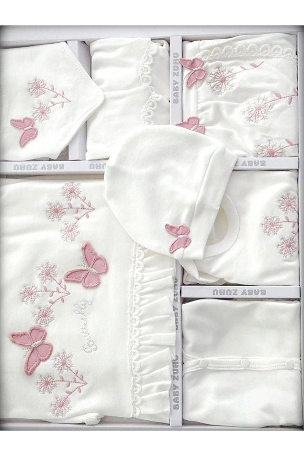 Premium Moving Butterflies Newborn Apparel - 10 - Piece Set - TryAladdin