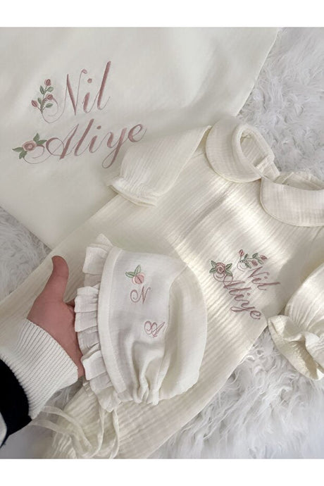 Premium Muslin Baby Girl Clothing Set - 250g - TryAladdin