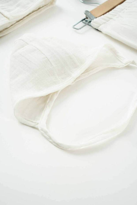Premium Muslin Newborn Boy Hospital Set - 3 - Piece - TryAladdin
