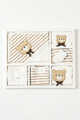 Premium Neu Kids 10 - Piece Newborn Boy Hospital Exit Set - Suzene Embroidered 100% Cotton - TryAladdin
