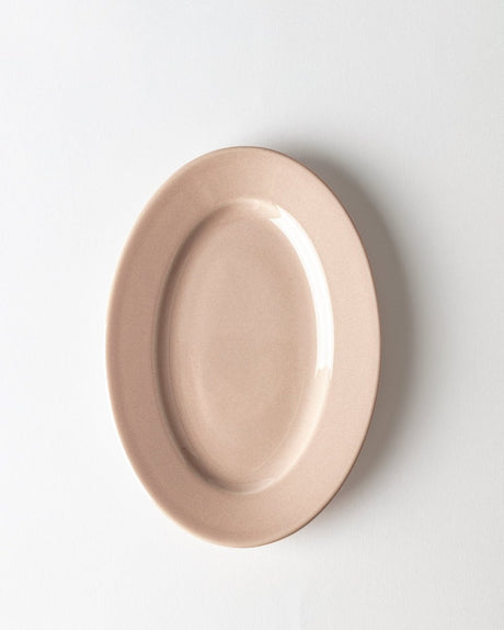 Premium New Bone China Oval Plate - Elegant Nuit Dining - TryAladdin