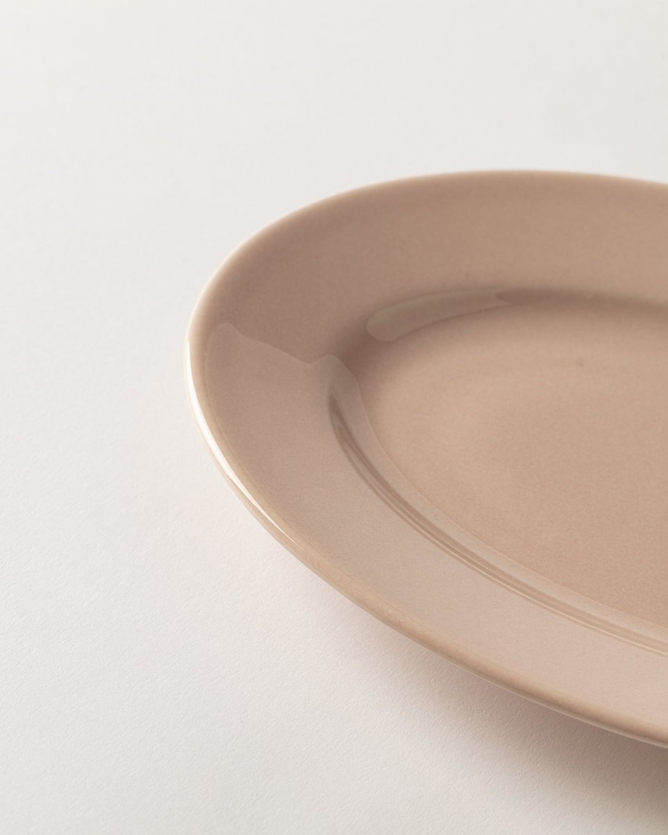 Premium New Bone China Oval Plate - Elegant Nuit Dining - TryAladdin