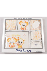 Premium Newborn 10 - Piece Koala Embroidered Layette Set - Yellow - TryAladdin