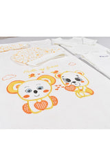 Premium Newborn 10 - Piece Koala Embroidered Layette Set - Yellow - TryAladdin