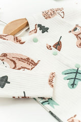 Premium Newborn 100% Cotton Bear Print 5 - Piece Layette Set - TryAladdin