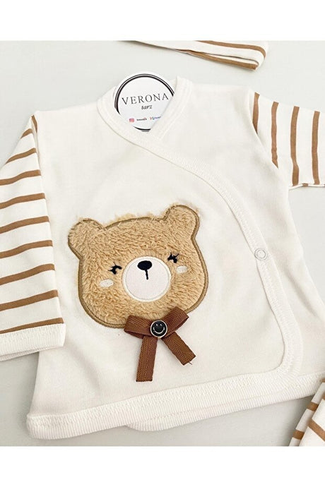Premium Newborn 5 - Piece Bear Hospital Coming Home Set - TryAladdin