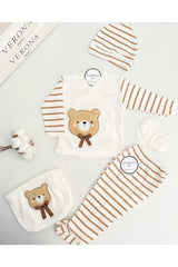 Premium Newborn 5 - Piece Bear Hospital Coming Home Set - TryAladdin