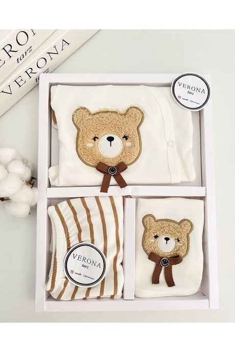 Premium Newborn 5 - Piece Bear Hospital Coming Home Set - TryAladdin