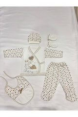 Premium Newborn 5 - Piece Rabbit Layette Set - 0.8kg - TryAladdin