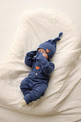 Premium Newborn Baby Apparel - Crab Embroidered Long Sleeve 5 - Piece Set - TryAladdin