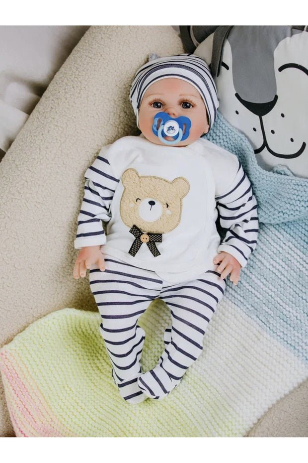 Premium Newborn Baby Boy Hospital Exit Clothing Set - 5 - Piece - TryAladdin