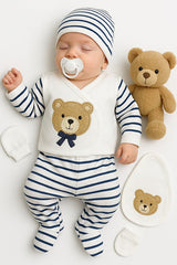 Premium Newborn Baby Boy Hospital Exit Clothing Set - 5 - Piece - TryAladdin