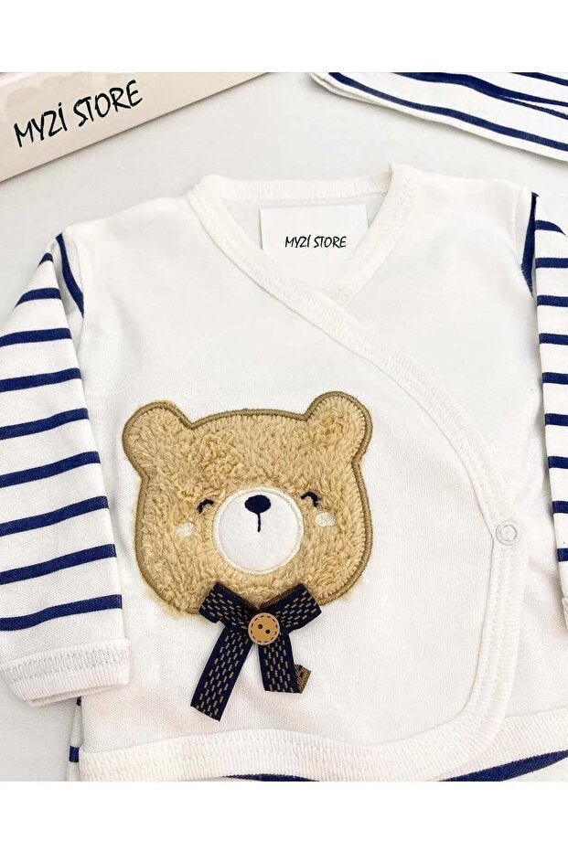 Premium Newborn Baby Boy Hospital Outfit Set - 5 Pieces - TryAladdin