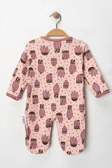 Premium Newborn Baby Girl Cactus Flower Footed Bodysuit Set - 3 Piece - TryAladdin
