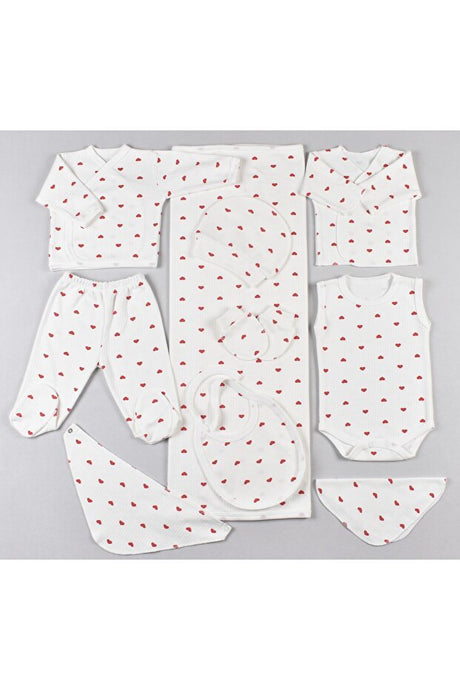 Premium Newborn Baby Girl Hospital Outfit Set - 10 - Piece - TryAladdin
