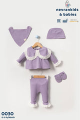 Premium Newborn Baby Girl Hospital Set - 5 - Piece 0 - 3 Months - TryAladdin
