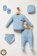 Premium Newborn Baby Hospital Exit Set - Ocean Blue - TryAladdin