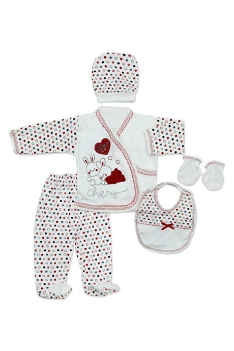 Premium Newborn Baby Hospital Layette Set - 5 Piece Set - TryAladdin