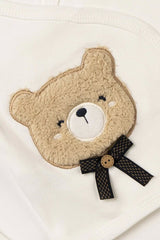 Premium Newborn Bear Embroidered Cotton Layette Set - Gift Boxed - TryAladdin
