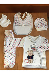 Premium Newborn Bear Hospital Exit Layette Set - 5 - Piece Collection - TryAladdin
