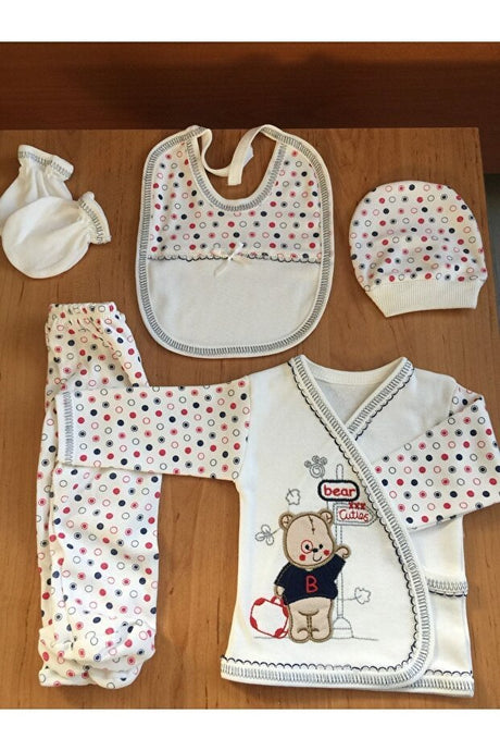 Premium Newborn Bear Hospital Exit Layette Set - 5 - Piece Collection - TryAladdin