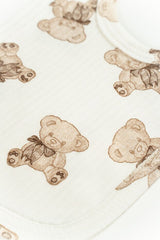 Premium Newborn Bear Pattern 100% Cotton 5 - Piece Baby Outfit Set - TryAladdin