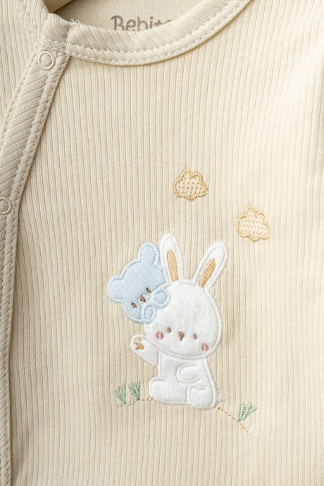 Premium Newborn Bear Rabbit Print 10 - Piece Baby Layette Set - Boxed - TryAladdin