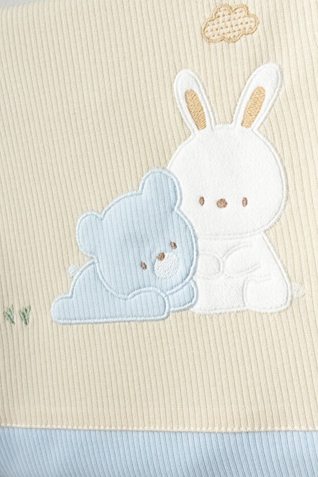 Premium Newborn Bear Rabbit Print 10 - Piece Baby Layette Set - Boxed - TryAladdin