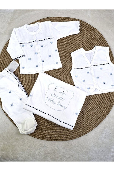 Premium Newborn Boy 10 - Piece Hospital Discharge Outfit Set - TryAladdin