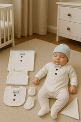 Premium Newborn Boy Hospital Welcome Set - 8 Piece - TryAladdin