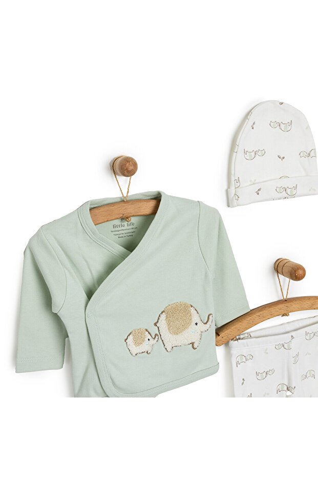Premium Newborn Boy's Hospital Exit 5 - Piece Layette Set - TryAladdin