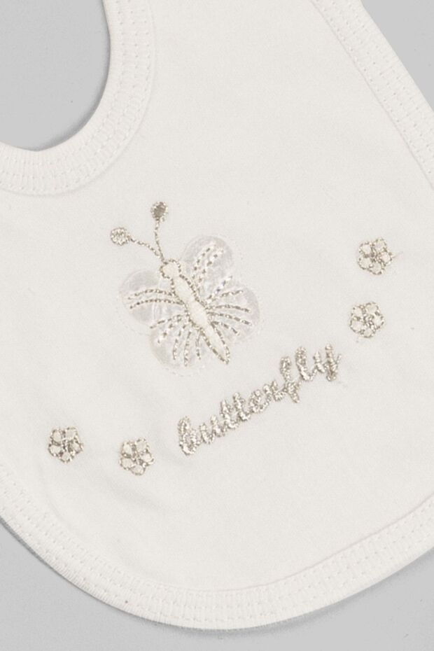 Premium Newborn Butterfly Embroidered Hospital Exit Set - 5 - Piece - TryAladdin