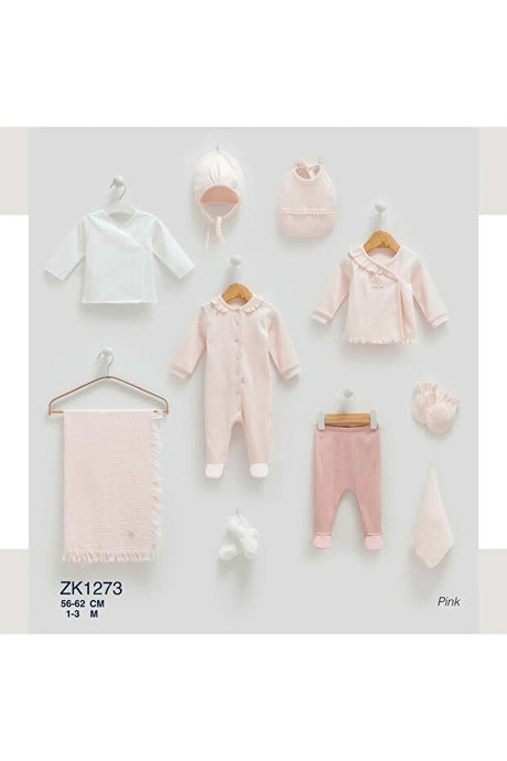 Premium Newborn Celebration 10 - Piece Gift Set - Caramell Collection - TryAladdin