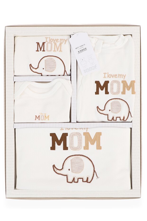 Premium Newborn Elephant 10 - Piece Hospital Exit Gift Set - TryAladdin