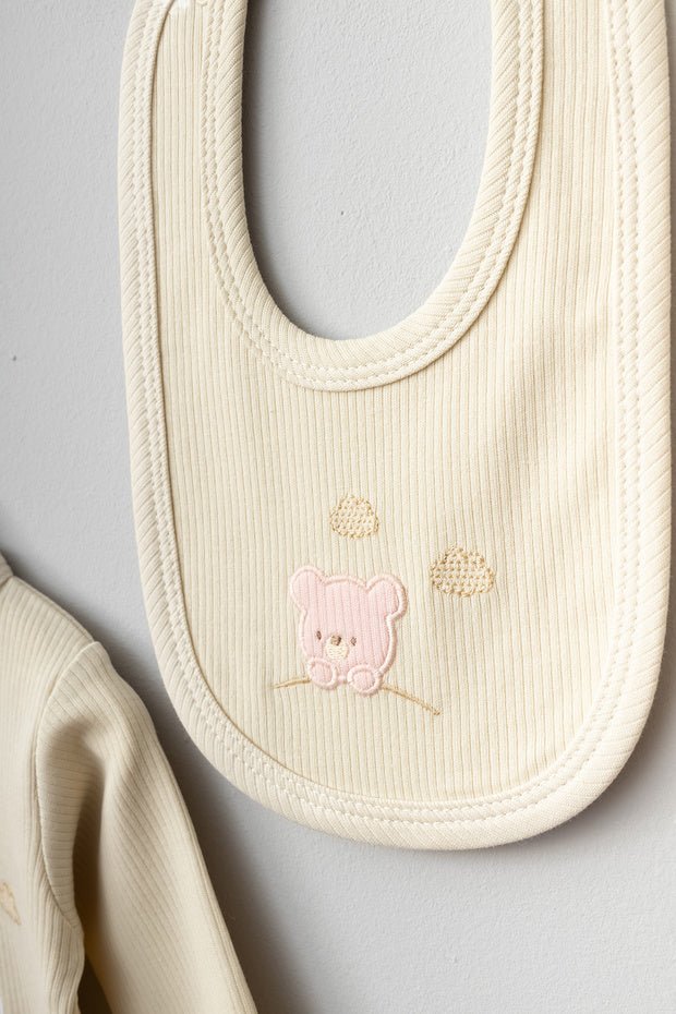 Premium Newborn Essentials Gift Set - 10 - Piece Bear & Rabbit Design - TryAladdin