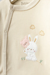 Premium Newborn Essentials Gift Set - 10 - Piece Bear & Rabbit Design - TryAladdin