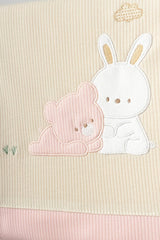 Premium Newborn Essentials Gift Set - 10 - Piece Bear & Rabbit Design - TryAladdin