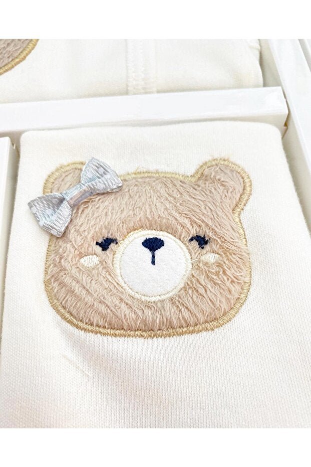 Premium Newborn Girl Bear Theme Hospital Outfit - 5 - Piece Set - TryAladdin