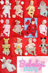 Premium Newborn Girl Leopard Print Bow Jumpsuit & Headband Set - Assorted Sizes - TryAladdin