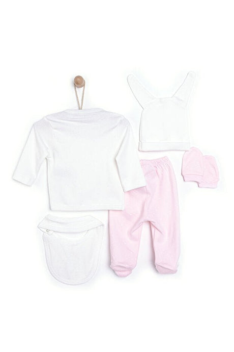 Premium Newborn Girl's Hospital Layette Set - 5 Piece - TryAladdin