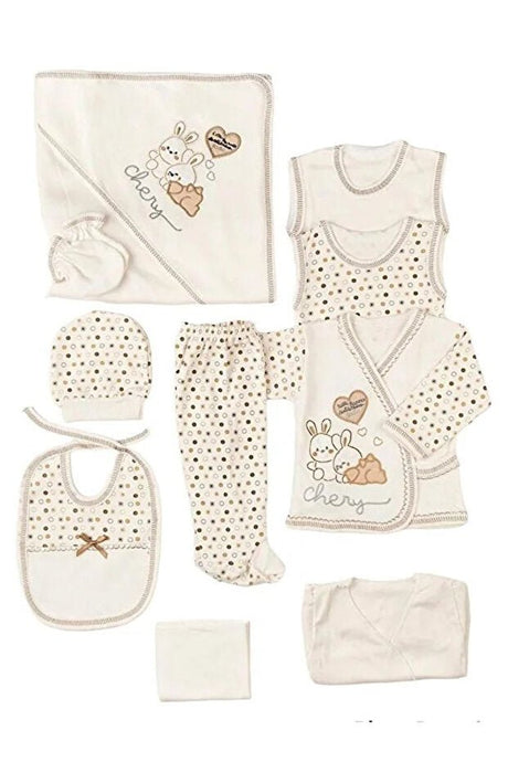 Premium Newborn Hospital Exit Cotton Baby Set - 10 Piece - TryAladdin