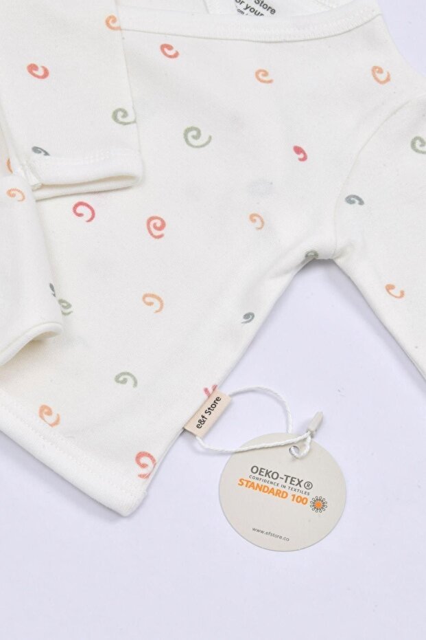 Premium Newborn Hospital Exit Kit - 5 Piece 100% Certified Organic Cotton - Abstract Design - TryAladdin