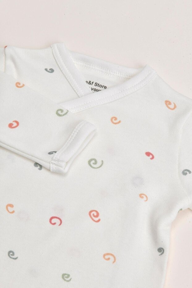Premium Newborn Hospital Exit Kit - 5 Piece 100% Certified Organic Cotton - Abstract Design - TryAladdin