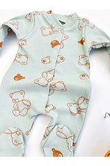 Premium Newborn Hospital Exit Romper Set - Printed Patterned Baby Outfit - 250g - TryAladdin