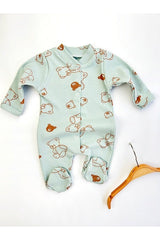Premium Newborn Hospital Exit Romper Set - Printed Patterned Baby Outfit - 250g - TryAladdin