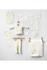 Premium Newborn Hospital Layette Set, Green - 10 Piece - TryAladdin