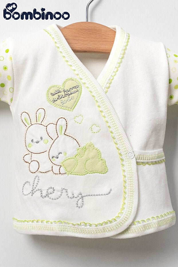 Premium Newborn Hospital Layette Set, Green - 10 Piece - TryAladdin