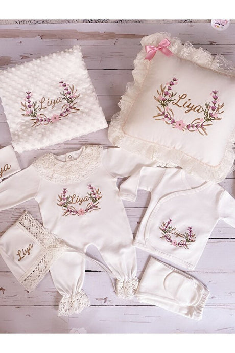 Premium Newborn Lace Baby Welcome Set - TryAladdin