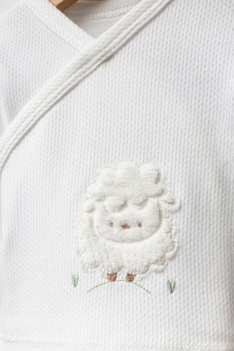 Premium Newborn Lamb Design 5 - Piece Layette Set - Wholesale Collection - TryAladdin